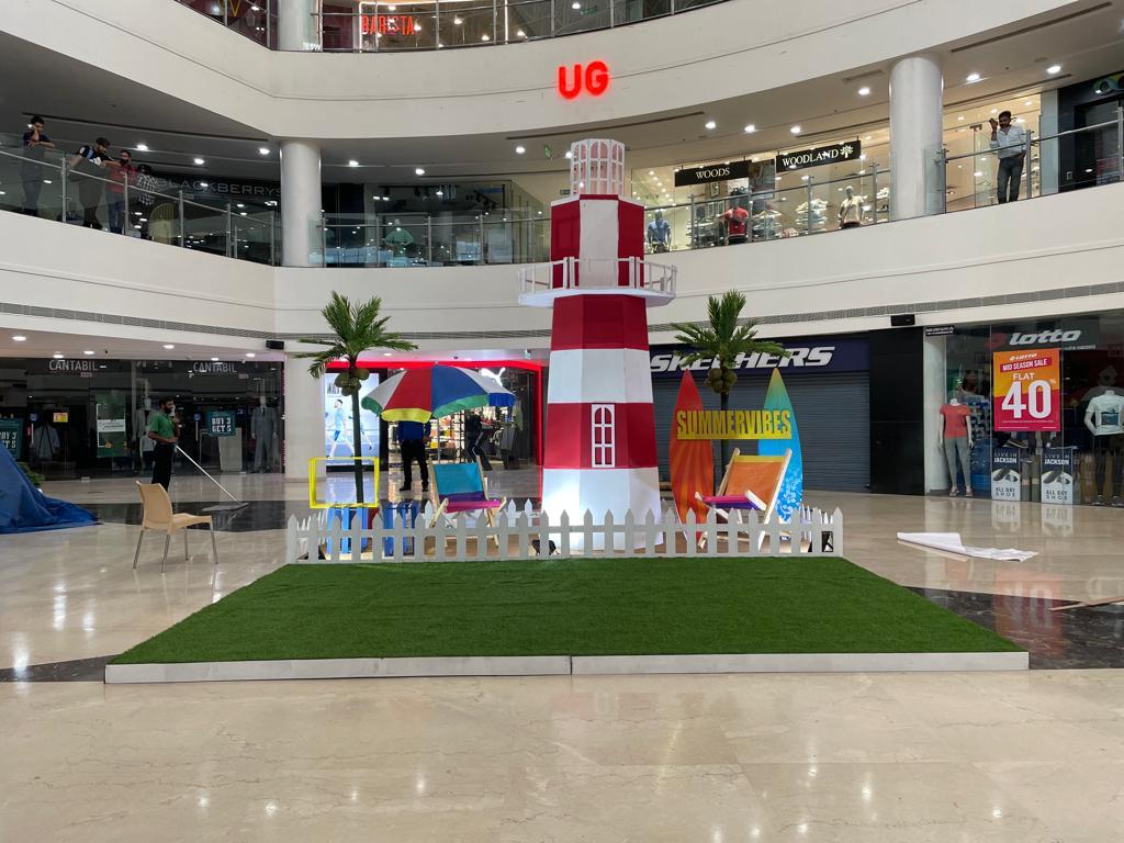 Mall Decor installations